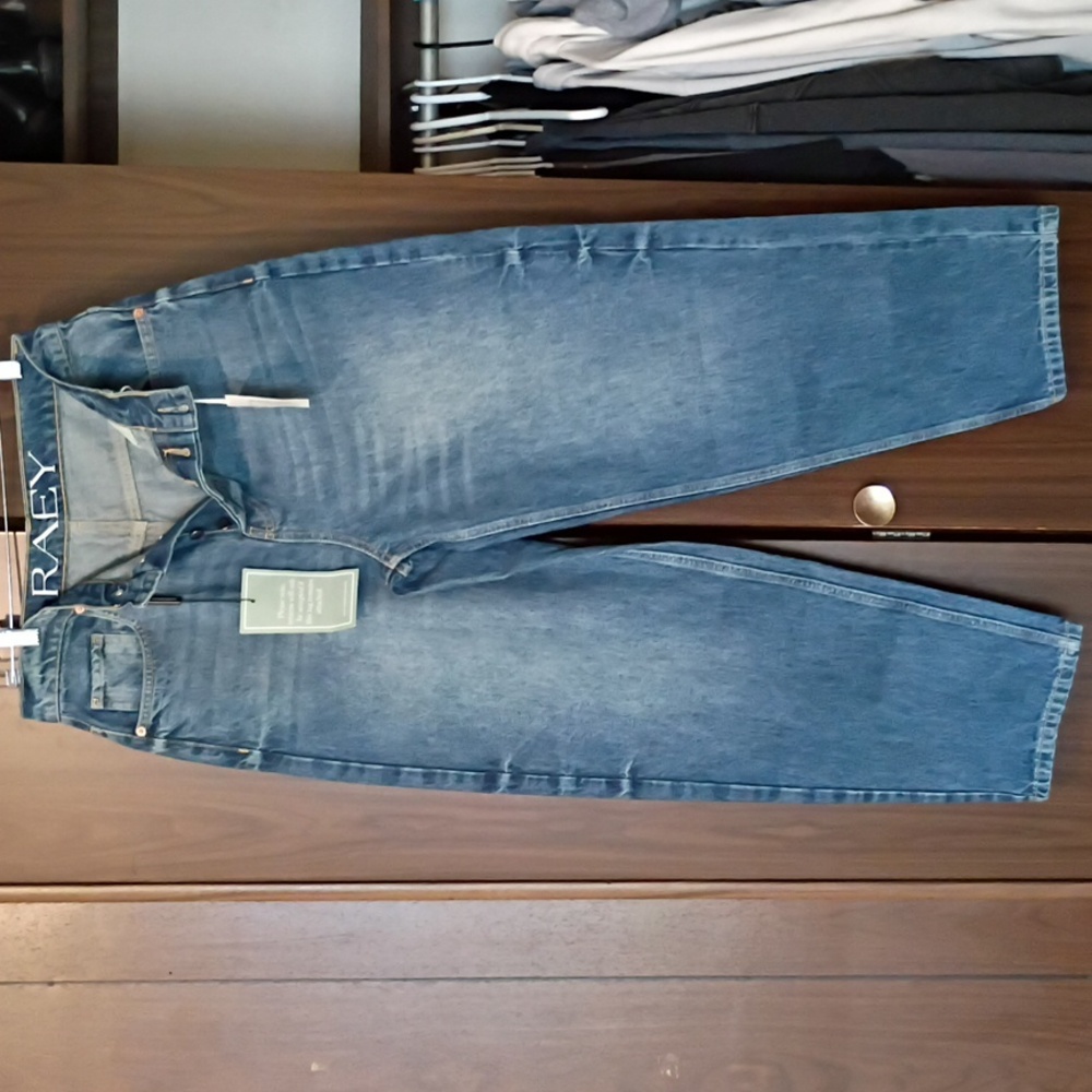 Women's Jeans Real Blue, Baggy Denim   NWT. Raey